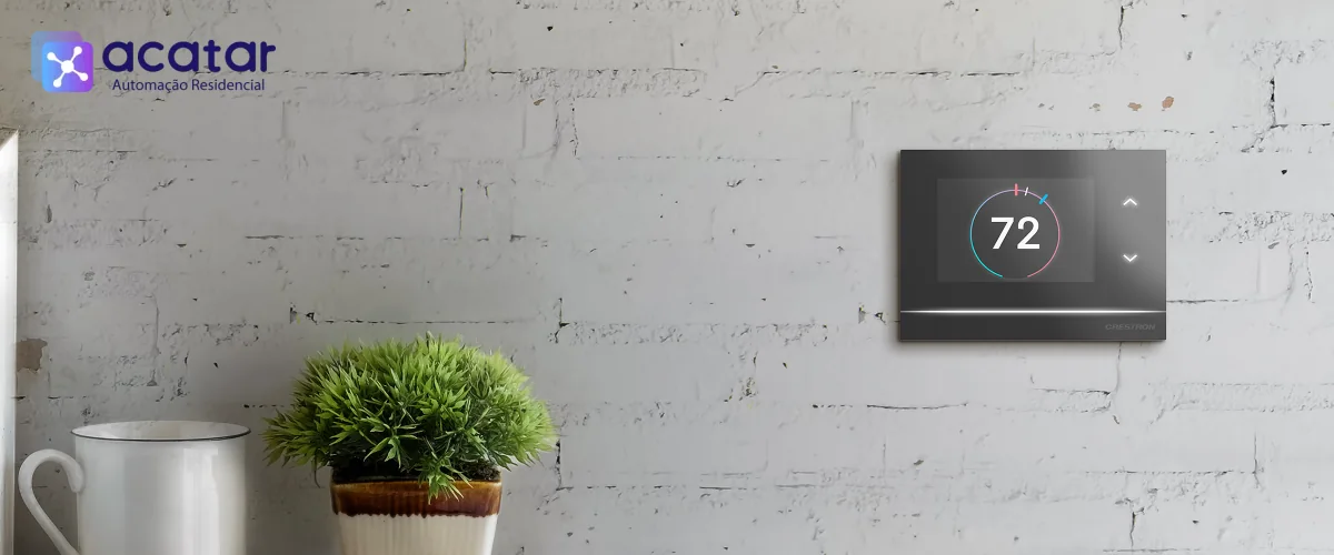 Termostato inteligente para automação do ar-condicionado residencial