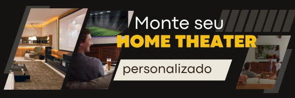 Monte seu home theater planejado