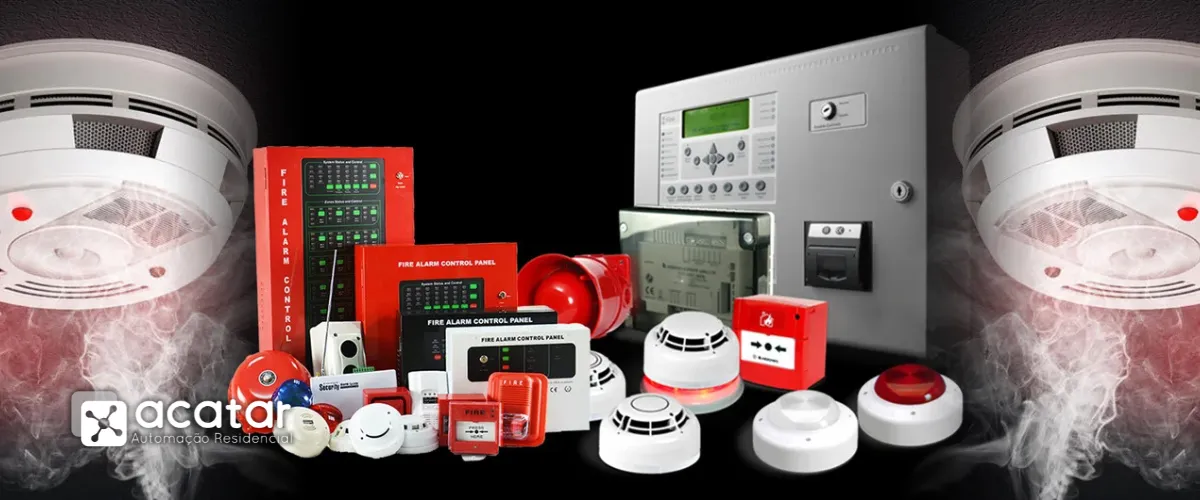 Tipos de Detectores de Incêndio