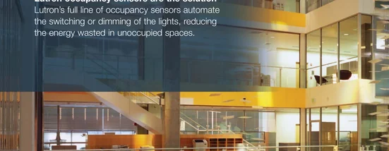 Sensores Lutron: Automação e Eficiência Energética