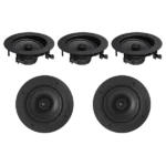 KIT Caixa de Som Para Home Theater 5.0 100W