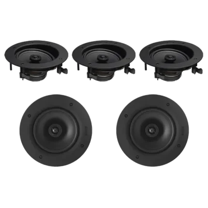 KIT Caixa de Som Para Home Theater 5.0 100W