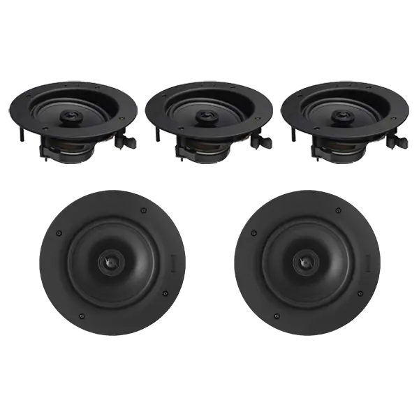 KIT Caixa de Som Para Home Theater 5.0 100W