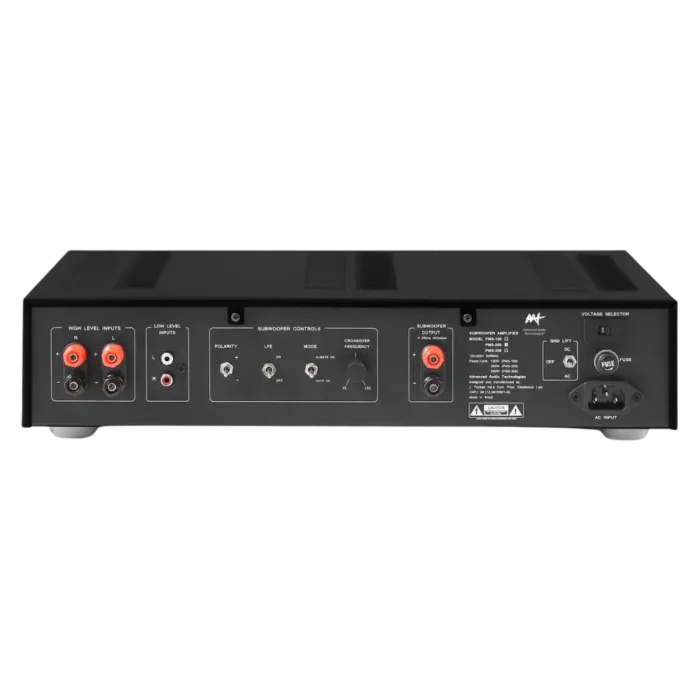 Amplificador Stéreo 200W Compacto