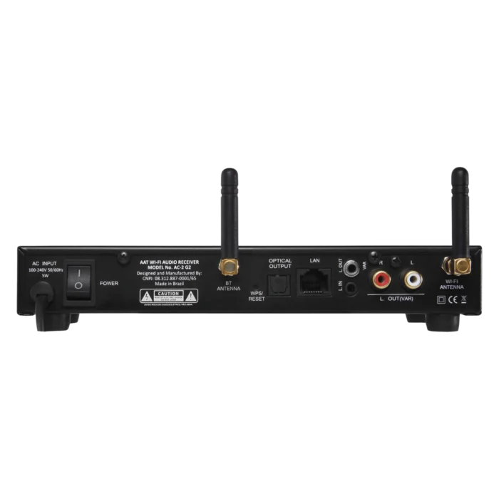 Streaming de Audio Estéreo Pré-amplificado - AC-1 G2