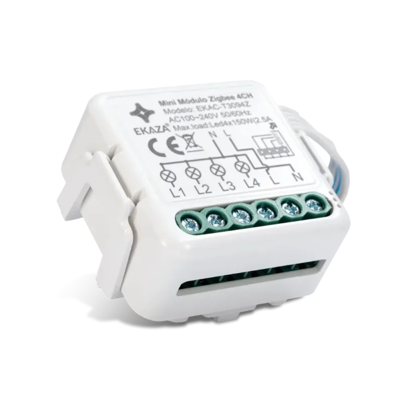 Mini Módulo 4 Canais Zigbee - Detalhe2