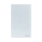 Interruptor Inteligente 1 Tecla Touch 2.5D Zigbee - Frente