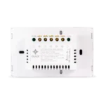 Interruptor Inteligente 2 Tecla Touch 2.5D Zigbee - Traseira