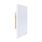 Interruptor Inteligente 2 Tecla Touch 2.5D Zigbee - Lateral Direita