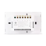 Interruptor Inteligente 2 Tecla Touch 2.5D Zigbee - Traseira