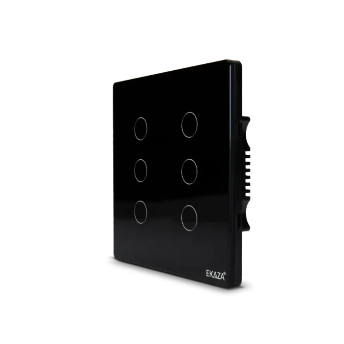 Interruptor Inteligente 4 Teclas 4x4 Touch - Lateral Esquerda