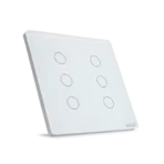 Interruptor Inteligente 4 Teclas Branco 4x4 Touch - Detalhe