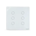 Interruptor Inteligente 4 Teclas Branco 4x4 Touch - Frente