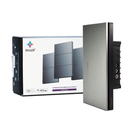 Interruptor inteligente 1 Teclas EKGD-T408-1ZG Caixa e produto