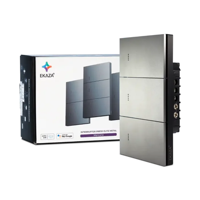 Interruptor inteligente 3 Teclas EKGD-T408-3ZG