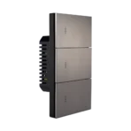 Interruptor inteligente 3 Teclas EKGD-T408-3ZG Lateral Direita
