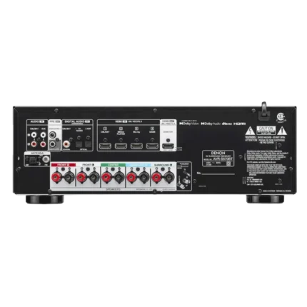 Denon AVR-S570BT Receiver 5.2 com Bluetooth e HDR