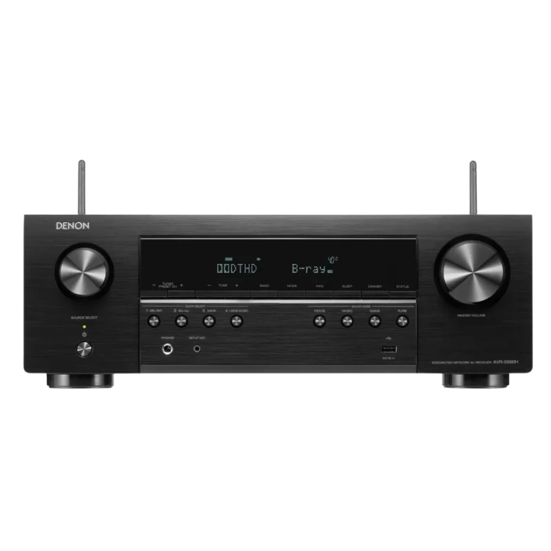 Receiver Denon AVR-S660H 5.2 8K – WIFI