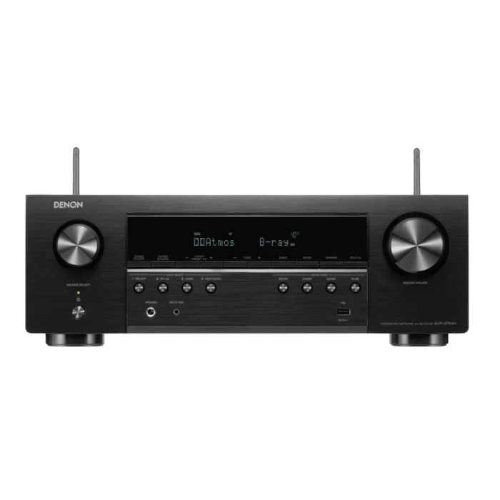 Receiver 7.2 Denon AVR-S760H com 8K e Dolby Atmos