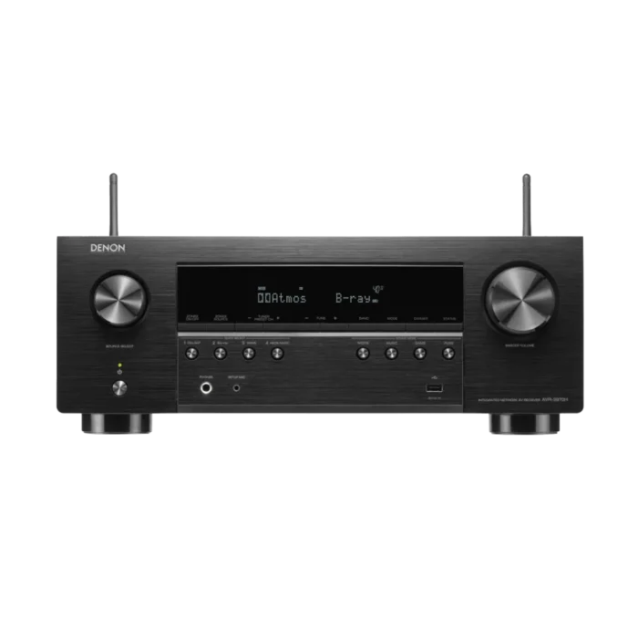 Painel frontal do Receiver Denon AVR-S970H 7.2 canais