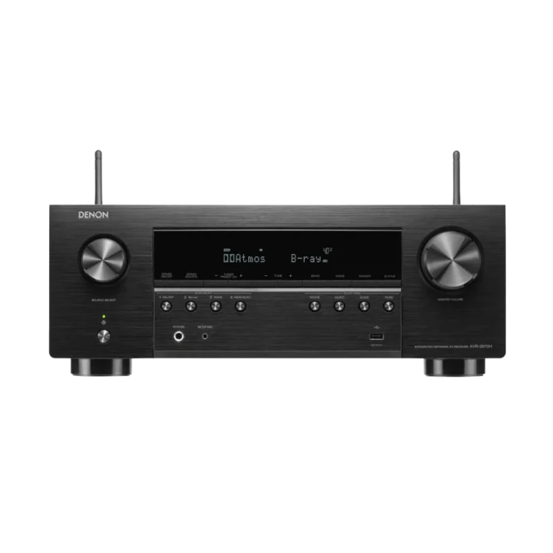 Painel frontal do Receiver Denon AVR-S970H 7.2 canais