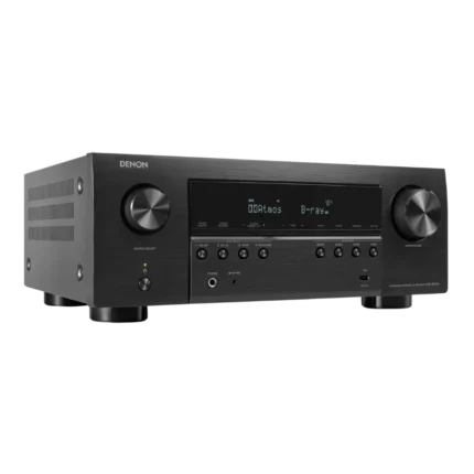 Receiver 7.2 Denon AVR-S970H com 8K e Dolby Atmos