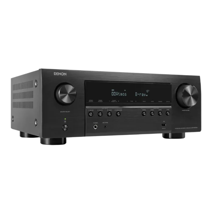 Receiver 7.2 Denon AVR-S970H com 8K e Dolby Atmos