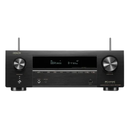 Painel frontal do Receiver Denon AVR-X1700H Atmos 7.2 canais