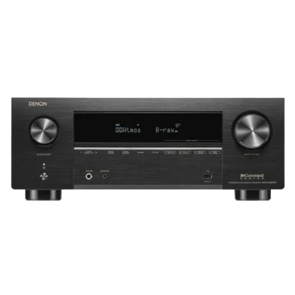 Painel frontal do Receiver Denon AVR-X3800H Zona 2 Vídeo